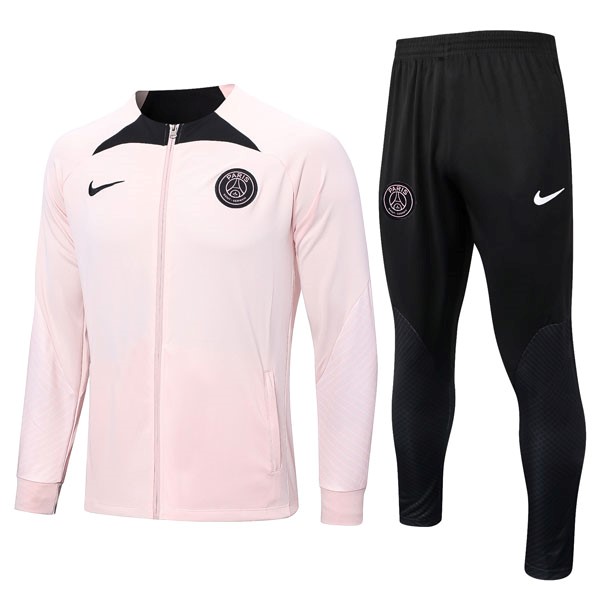 Survetement Paris Saint Germain 2022-23 Rosa Noir
